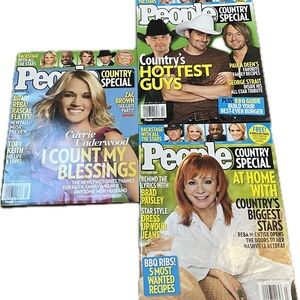 People Country Special 2009 2010 Underwood Reba Paisley Urban Chesney Strait